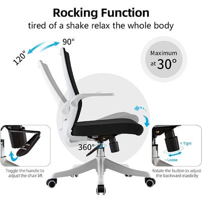 Sihoo M76-1 Height Adjustable Ergonomic Office Chair - Black by Mahmayi